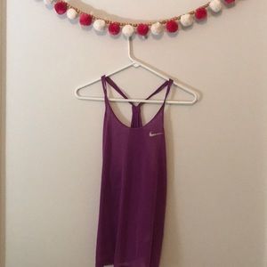 Purple Nike tank top